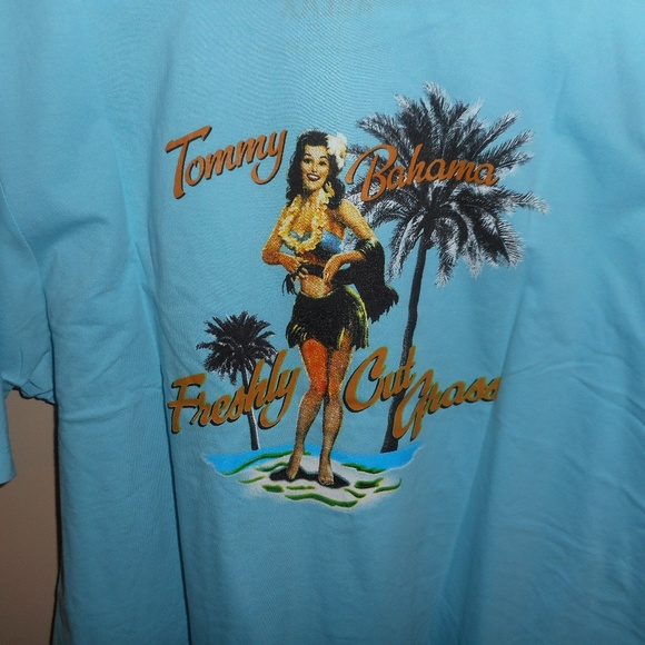 Tommy Bahama "Fresh Cut Grass" Cotton T-Shirt NWT - Picture 5 of 8